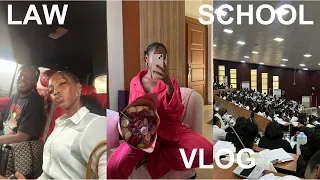 Law School vlog - 1st & 2nd week, schedule, outfits etc.