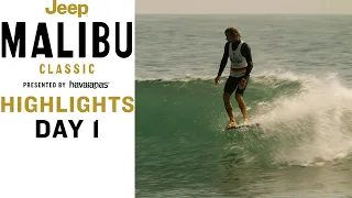 Highlights Day 1: Beautiful Foot Work On Display As The Longboard Tour Comes To Iconic First Point