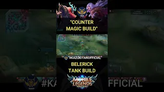 "Magic Build Counter" BELERICK MVP RANK BUILD TO COUNTER MAGIC ITEMS #shorts