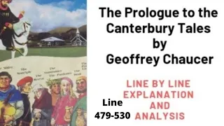 The Prologue to the Canterbury Tales by Geoffrey Chaucer | Parson | Line 479 to 530 Urdu Hindi