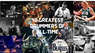 My Top 40 Greatest Drummers of All Time! 🥁