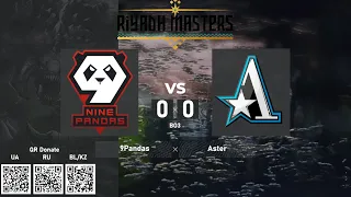 9Pandas vs. Aster - Riyadh Masters 2023 - Playoff LB BO3 @4liver #riyadhmasters