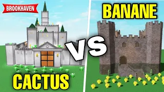 LE ROYAUME CACTUS VS LE ROYAUME BANANE ! (ÇA TOURNE MAL) ROBLOX - BROOKHAVEN RP