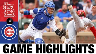 Cardinals vs. Cubs Game Highlights (8/25/22) | MLB Highlights