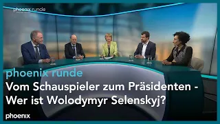 phoenix runde: Vom Schauspieler zum Präsidenten - Wer ist Wolodymyr Selenskyj?