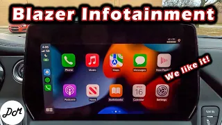 2023 Chevrolet Blazer — Infotainment Review | Touchscreen, Apple CarPlay, Android Auto How-To