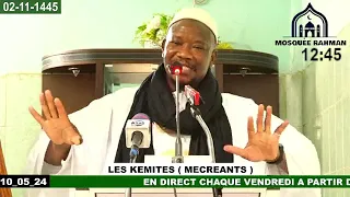 Imam Mohammed Mahi Ouattara sermon du vendredi 10 mai 2024 les ennemis de l'Islam