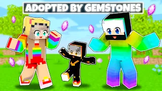 Adopted by the GEMSTONE FAMILY in Minecraft! (Hindi)