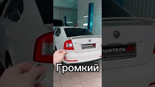 Выхлоп SKODA OCTAVIA RS