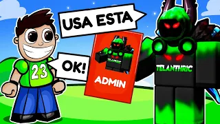 ¡El ADMIN de Toilet Tower Defense (Telanthric) Elige Mis Unidades! (Roblox)