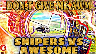 AWESOME VS SNIPERS SIX FINGER CLAW PAKISTANI PLAYER PUBG MOBILE GAMEPLAY