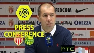 Press Conference AS Monaco - FC Nantes (4-0) - Week 28 / 2016-17