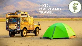 Family of 5 Lived in a Tiny Land Rover for Epic 9-Month Overland Travel