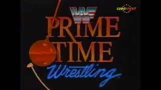 WWF Prime Time Wrestling 1991 Bam Bam Bigelow 1987 Theme Music