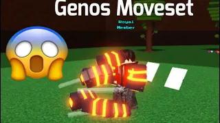 genos moveset build a boat