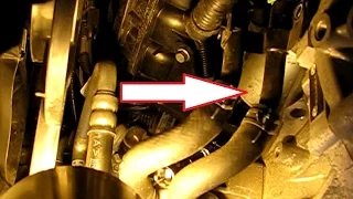 How to replace the starter in a 2.4L Hyundai Sonata part 1: Removal