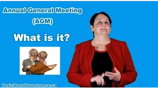 What is an Annual General Meeting (AGM)?