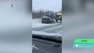 На трассе Усинск – Головные сооружения произошло смертельное ДТП