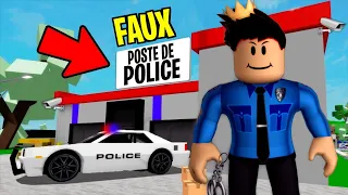 J’ai Ouvert UN FAUX COMMISSARIAT DE POLICE Pour Devenir POLICIER… (Brookhaven RP Roblox)