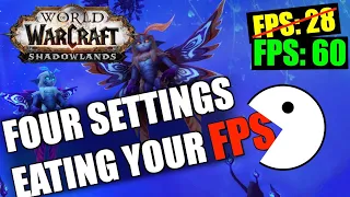 Shadowlands: Double your fps with four graphics settings and minor quality loss | WoW Guides 2021