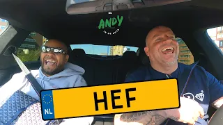 Hef - Bij Andy in de auto! (English subtitles)