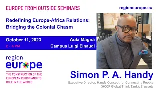 EUROPE FROM OUTSIDE SEMINAR by Simon P. A. Handy