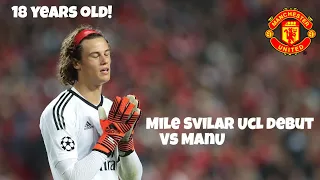 • Mile Svilar •         UCL Debut against Manchester United. Only 18 years old! (English Commentary)