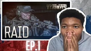 REACTION to Escape from Tarkov. Raid. Episode 1 || Побег из Таркова. Рейд. Эпизод 1.