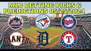 FREE MLB Picks and Predictions Today (05/25/2024) MLB Betting Tips