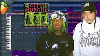 How THRAXX Makes Heavy Metal Beats For CITY MORGUE | ZillaKami FL Studio Tutorial