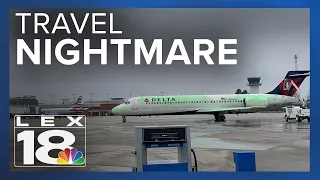 Delta flight from Lexington to Atlanta stuck at airport for several hours