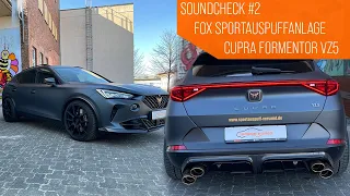 Cupra Formentor VZ5 390PS - FOX Sportauspuffanlage / Exhaust Sound - Video 2 (VSD+ESD mit EG)