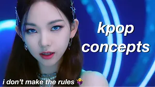 top 3 kpop songs of each concept