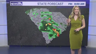 A stormy Thursday ahead for South Carolina
