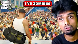 1000 Zombies Vs Me💥 | GTA 5 Funny Moments🤣 | ROCKY Tamil Gaming