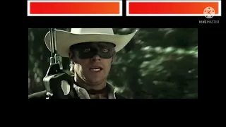 The Lone Ranger￼ 2013 train Chase with health￼bars