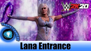 WWE 2K20 Lana Entrance Cinematic