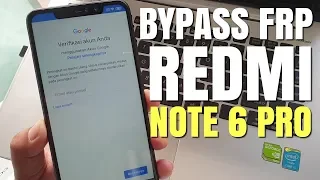 BYPASS FRP REDMI NOTE 6 PRO LUPA AKUN GOOGLE TANPA PC