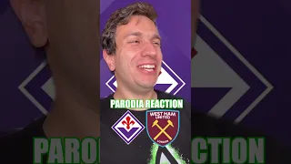 UNA SCONFITTA IMMERITATA - FIORENTINA WEST HAM 1 A 2 - PARODIA REACTION - Ale Vanoni #shorts