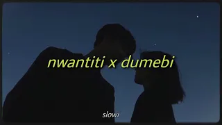 nwantiti x dumebi (tiktok remix) slowed + reverb