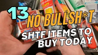 13 No Bullsh*t SHTF Items to Stock Up Now From The Dollar Tree. #clickbait #shtf