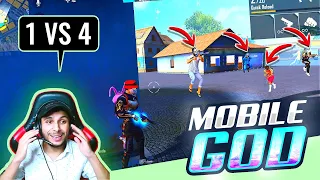 Can’t Believe 😨He is a Mobile Player || Mobile God vs Pro Players - Garena Free Fire