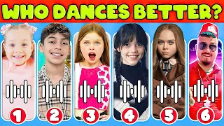 Who dances better?#4That Girl Lay Lay, Kinigra Deon,Young Dylan,King Ferran,Salish Matter,Skibidi
