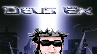 Редкостный Обзор 8. Deus Ex (2000) Кибер панк подъехал.(Весь сюжет.)