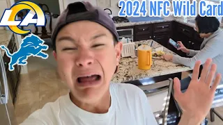 Rams Fan Reacts to loss vs. Lions! 2024 NFL NFC Wild Card