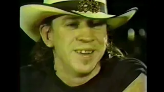 Stevie Ray Vaughan on Much Music - Interview 1984