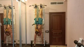 Gravity boots/Hanging upside down on horizontal bar/ Weight bar/Treatment of osteochondrosis,hernias