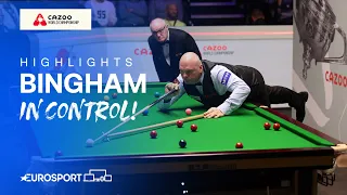 Stuart Bingham in control vs Jack Lisowski 💪 | 2024 World Snooker Championship Highlights