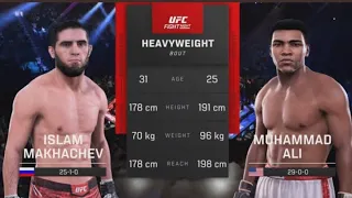 UFC 5 Islam Makhachev Vs Muhammad Ali - Outrageous #UFC Heavyweight Fight English Commentary PS5