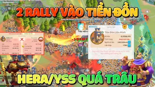 Tiền Đồn Là Gì Mà Trâu Quá Vậy - Double Rally Vao Hera/Yss Cũng Trâu Thật Rise of Kingdoms